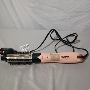 Conair Pink Hair Styling Brush BC171TR Hot Air Working